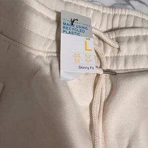 Primark Cream Skinny Fit Joggers